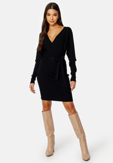 Vero Moda Vmhollyrem LS V Neck Dress