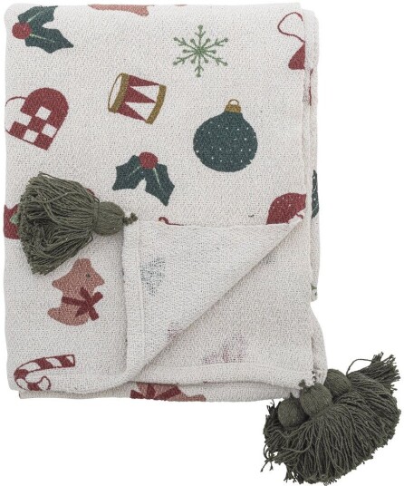Bloomingville Yule filt 130x160 cm Beige