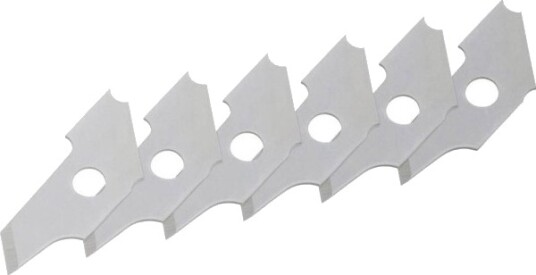 Wolfcraft 5893000 Utskiftbare Kniver For Hullkant 6 Stk. 5893000 Wolfcraft 5893000 Utskiftbare Kniver For Hullkant 6 Stk. 5893000