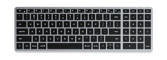 Satechi St-Btsx2m Full Størrelse  100 Og  Bluetooth Qwerty Grå