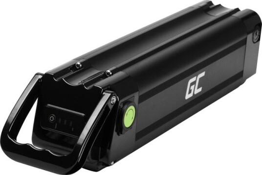Elsykkelbatteri Green Cell EBIKEGCF07 36 V 11,6 Ah 417 Wh med lader