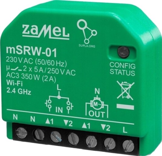 Zamel Rullegardin/Styring Wi Fi Msrw 01 Spl10000022