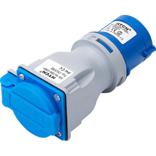 Namron Adapter CEE 216-6 til Schuko 216 - 1504944 Namron Adapter CEE 216-6 til Schuko 216 - 1504944