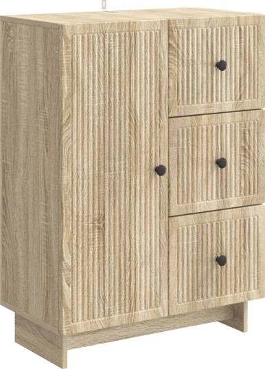 Serviesskap Sonoma eik 66 x 34,5 x 90 cm Konstruert tre Serviesskap Sonoma eik 66 x 34,5 x 90 cm Konstruert tre