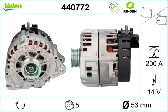 Dynamo VALEO 440772 Dynamo VALEO 440772