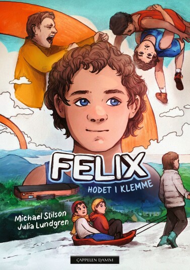 Felix hodet i klemme