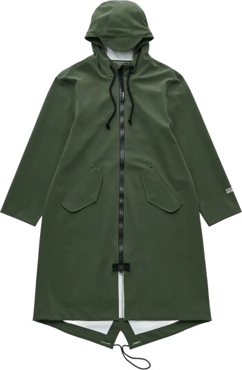 Stutterheim Martins Parka Matte Green Green L