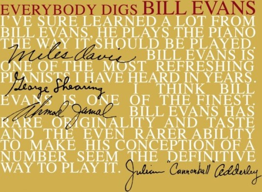 Bill Evans Trio Everybody Digs Bill Evans Uk Vinyl