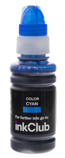 inkClub KEF006 Blekkpatron, erstatter Epson 664, cyan, 70 ml inkClub KEF006 Blekkpatron, erstatter Epson 664, cyan, 70 ml