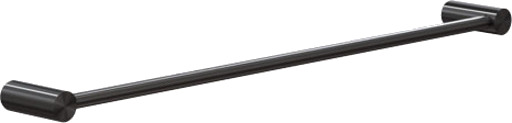 Frost NOVA2 håndkletørker 3 enkel CC600mm børstet svart Frost NOVA2 håndkletørker 3 enkel CC600mm børstet svart