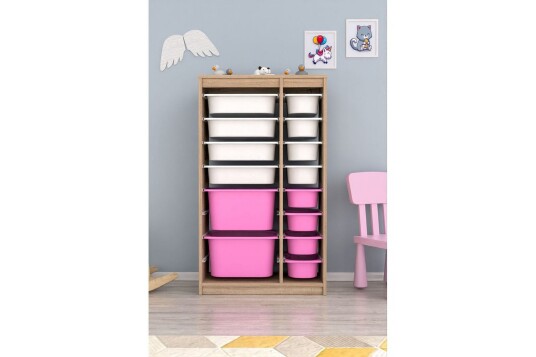 Flerbruks Kapasitetskap Montana 69 x 112,2 x 29,6 cm Sonomo Hvit / Veyaa Sonomo Hvit / Veyaa