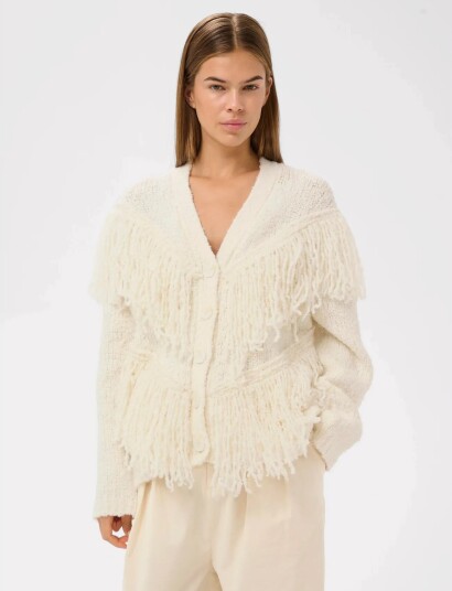 InWear Nefeliiw Cardigan Cream XL InWear Nefeliiw Cardigan Cream XL