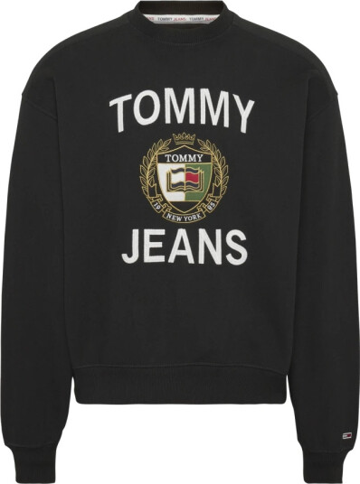 Tommy Jeans Herre Gensere & Hettegensere Svart S,