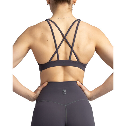 Core Sports Bra 2.0, Smoke Grey Grå Small Core Sports Bra 2.0, Smoke Grey Grå Small