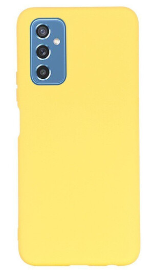 INCOVER Samsung Galaxy M52 (5G) Liquid Silikon Deksel - Gul