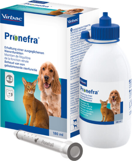 Virbac Pronefra til hund og katt 180 ml