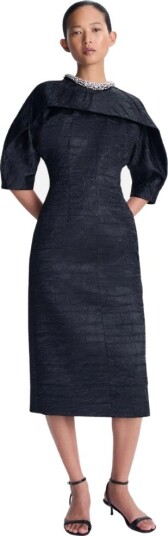 Simkhai Ashleigh midi dress US 4 sort dame
