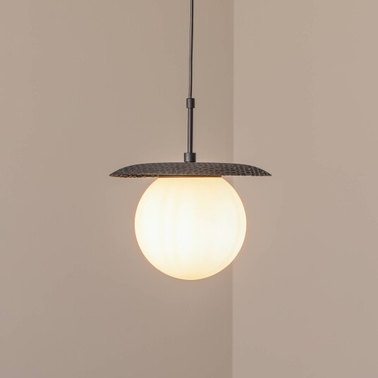 Pendellampe i glass Anemon Opviq dimbar Sort Stue / spisestue Glass Moderne Pendellampe i glass Anemon Opviq dimbar Sort Stue / spisestue Glass Moderne