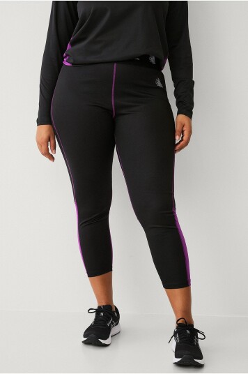 Zizzi - Termounderbukser aSnow 7/8 Tights - Svart