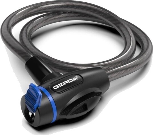 Gerda Flex 650/10T Sykkellås Sort Universal Gerda Flex 650/10T Sykkellås Sort Universal