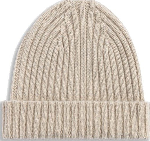 Natura Cashmere Luca cashmere merino hat OS beige dame Natura Cashmere Luca cashmere merino hat OS beige dame