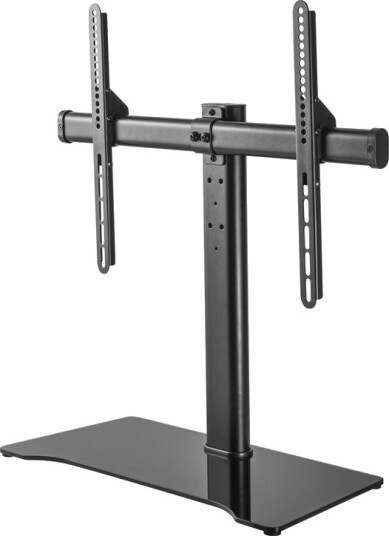 Deltaco TV Stativ 32-55" Gulvstativ med Justerbar Høyde, Maks 40 kg