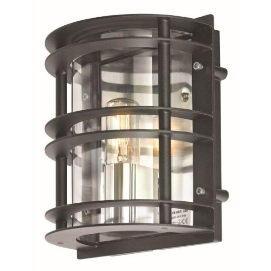Norlys Stockholm 226 Veggarmatur E27, 60W, IP55 Norlys Stockholm 226 Veggarmatur E27, 60W, IP55