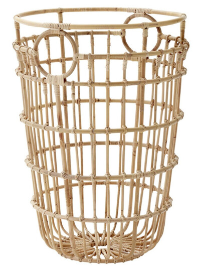 Cane-line Carry Me skittentøyskurv Naturlig 47 x 47 cm rund Natur