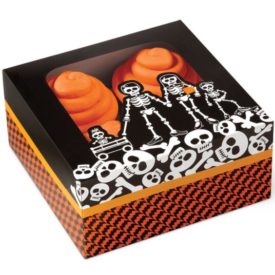 Wilton Eske Til 4 Cupcakes Skjeletter Pk/3 