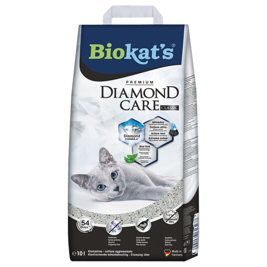 Biokat'S Diamond Care Classic Kattesand 10 L Biokat'S Diamond Care Classic Kattesand 10 L