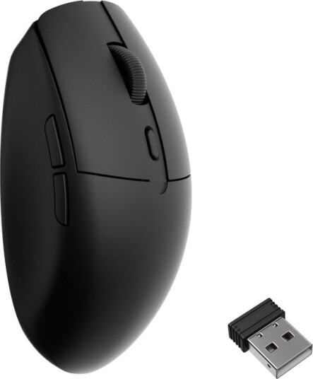 Keychron Bm22 Mus Ergonomisk Optisk Trådløs Kablet Bluetooth 5.2 2.4 Ghz Usb C Svart