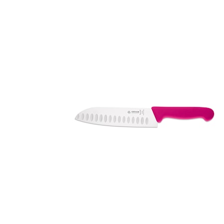Santokukniv 18 cm Stål/Plast Rosa