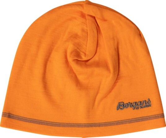 Bergans Juniors' Wool Beanie 50, Cloudberry Yellow