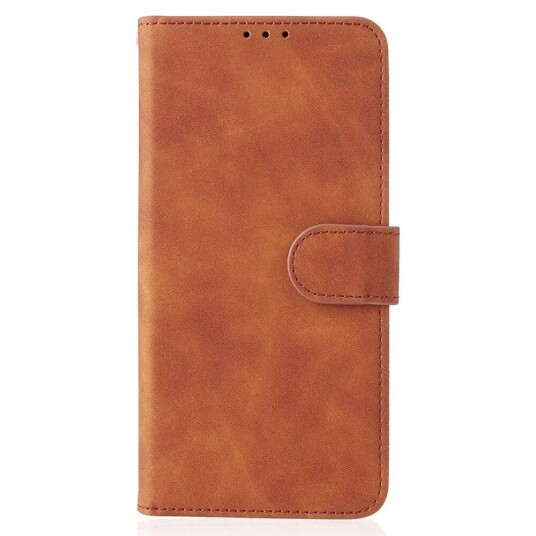 INCOVER Xiaomi 14 Pro Kunstskinn Flip Deksel m. Lommebok- og Stativfunksjon - Brun
