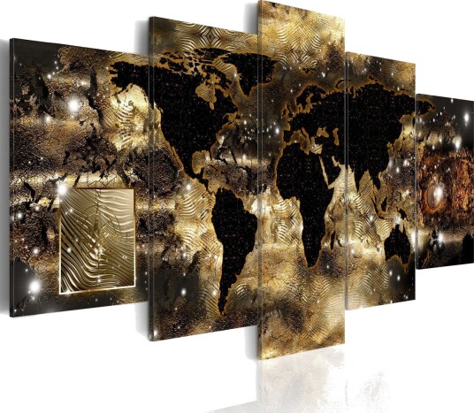 Bilde Continents Of Bronze 200x100 Artgeist sp. z o. o.