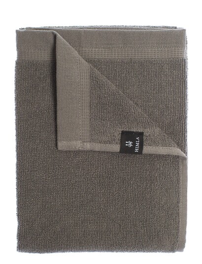 Himla Lina Guest Towel Brown NICKEL 30X50CM,70X140CM,100X150CM