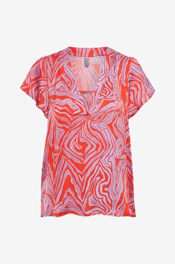 Culture Bluse cuVilma SS Blouse Orange Culture Bluse cuVilma SS Blouse Orange