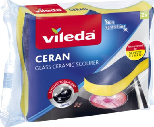 Vileda glasskeramikksvamp 2-pakk