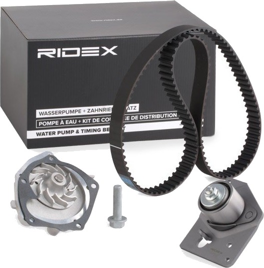Registerreimsett med vannpumpe RIDEX 3096W0025