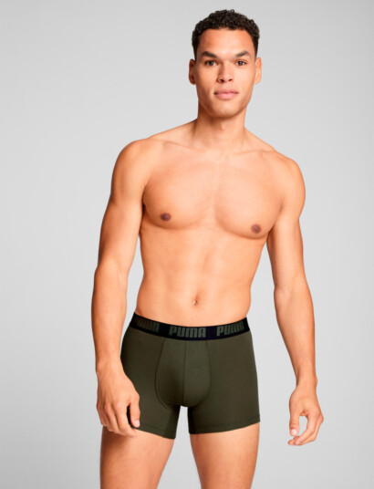 PUMA Puma Men Everyday Basic Boxers 2P - Multi/patterned - XXL PUMA Puma Men Everyday Basic Boxers 2P - Multi/patterned - XXL