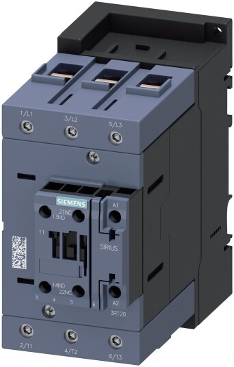 Siemens 3RT2047 1AP00 Kontaktor 3 polet 230 V 55 kW Elfordeling & strømforsyning Siemens 3RT2047 1AP00 Kontaktor 3 polet 230 V 55 kW Elfordeling & strømforsyning