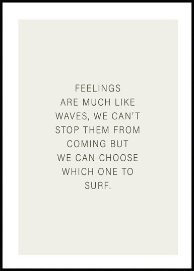 Feelings Plakat Plakat / 30x40cm Feelings Plakat Plakat / 30x40cm