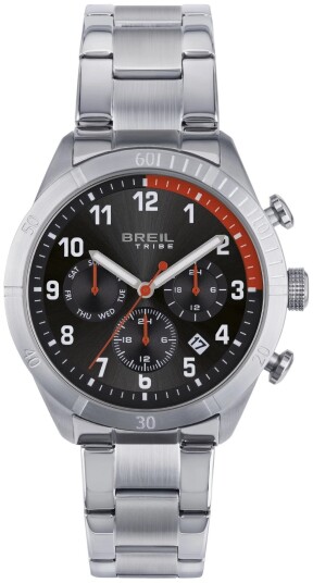 Breil Herreklokke EW0592 Tribe Sort/Stål Ø41 mm Breil Herreklokke EW0592 Tribe Sort/Stål Ø41 mm