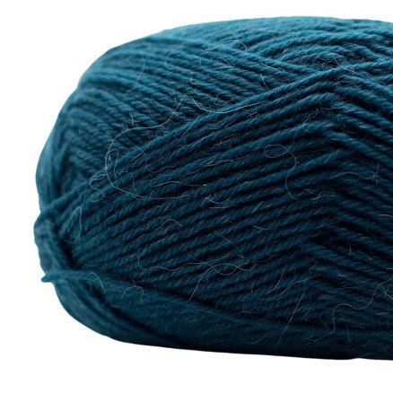 Kremke Soul Wool Edelweiss Alpaka 041 Dyp Blå