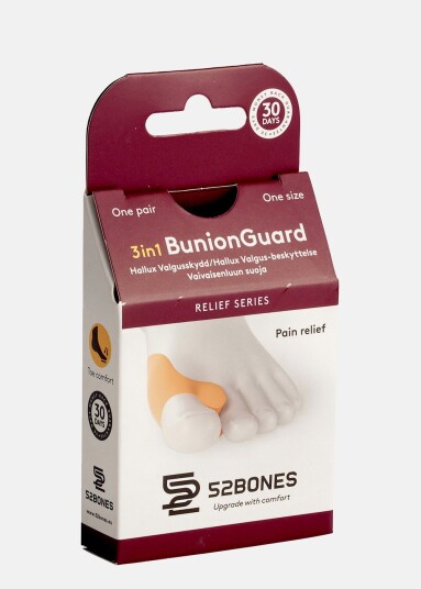 52 Bones 3 In 1 Bunion Guard Orange No Size Tillbehør Sko 52 Bones 3 In 1 Bunion Guard Orange No Size Tillbehør Sko