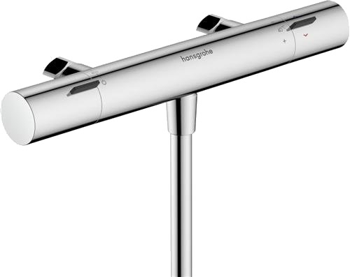 Hansgrohe Ecostat Fine Termostatbatteri · Cc150mm · 2Hul · T/Br Hansgrohe Ecostat Fine Termostatbatteri · Cc150mm · 2Hul · T/Br