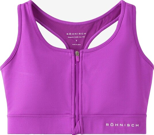 Röhnisch Sports BH Essential Zip Sportsbra Lilla