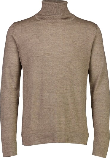 Lindbergh   Pologenser Merino Knit Roll neck   Grå