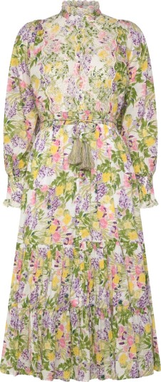 by Ti Mo Cotton Slub Midi Dress   Green   XL