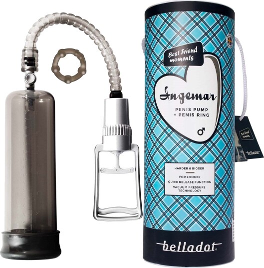 Belladot Ingemar Penispumpe        - Svart